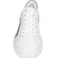 White Calfskin Men Sneaker
