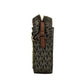Jet Set Large East West Brown Gold PVC Zip Chain Crossbody Bag