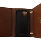 Elegant Leather iPhone11 Pro Clutch Purse