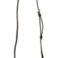 Exquisite Black Python Box Clutch with Heart Lock