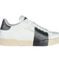 Elegant White Leather Sneakers