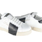 Elegant White Leather Sneakers