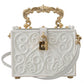 Elegant Hand-Painted Baroque Box Bag