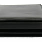 Chic Patent Leather Clutch with Silver Accents
