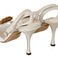 Devotion Crystal-Embellished Heeled Sandals
