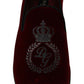 Elegant Bordeaux Velvet Loafers