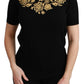 Elegant Black Cashmere Sweater Top