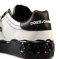 Black Calfskin Men Sneaker