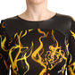 Elegant Black Long Sleeve Blouse
