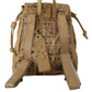 Chic Beige Fabric Backpack Bag