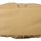 Chic Beige Fabric Backpack Bag
