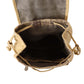 Chic Beige Fabric Backpack Bag