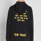 Black Cotton Men Sweater