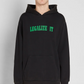 Black Cotton Men Sweater