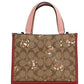 Dempsey 22 Small Kitten Signature Coated Canvas Carryall Tote Bag Brown