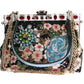 Elegant VANDA Evening Clutch with Exotic Detailing