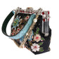 Elegant VANDA Evening Clutch with Exotic Detailing