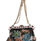 Elegant VANDA Evening Clutch with Exotic Detailing