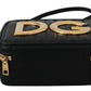 Exquisite Black Embellished Shoulder Bag