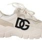 Chic Daymaster White & Beige Sneakers