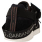 Elegant Shearling-Lined Leather Sneakers
