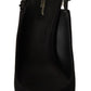 Elegant Black Silk Blend Slingback Pumps
