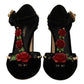 Elegant Velvet T-Strap Mary Jane Pumps