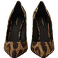 Chic Leopard Brocade Stiletto Pumps