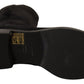 Elegant Black Suede High Rider Boots