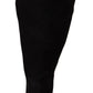 Elegant Black Suede High Rider Boots