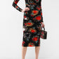 Black Silk Women Dress