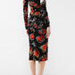 Black Silk Women Dress