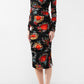 Black Silk Women Dress