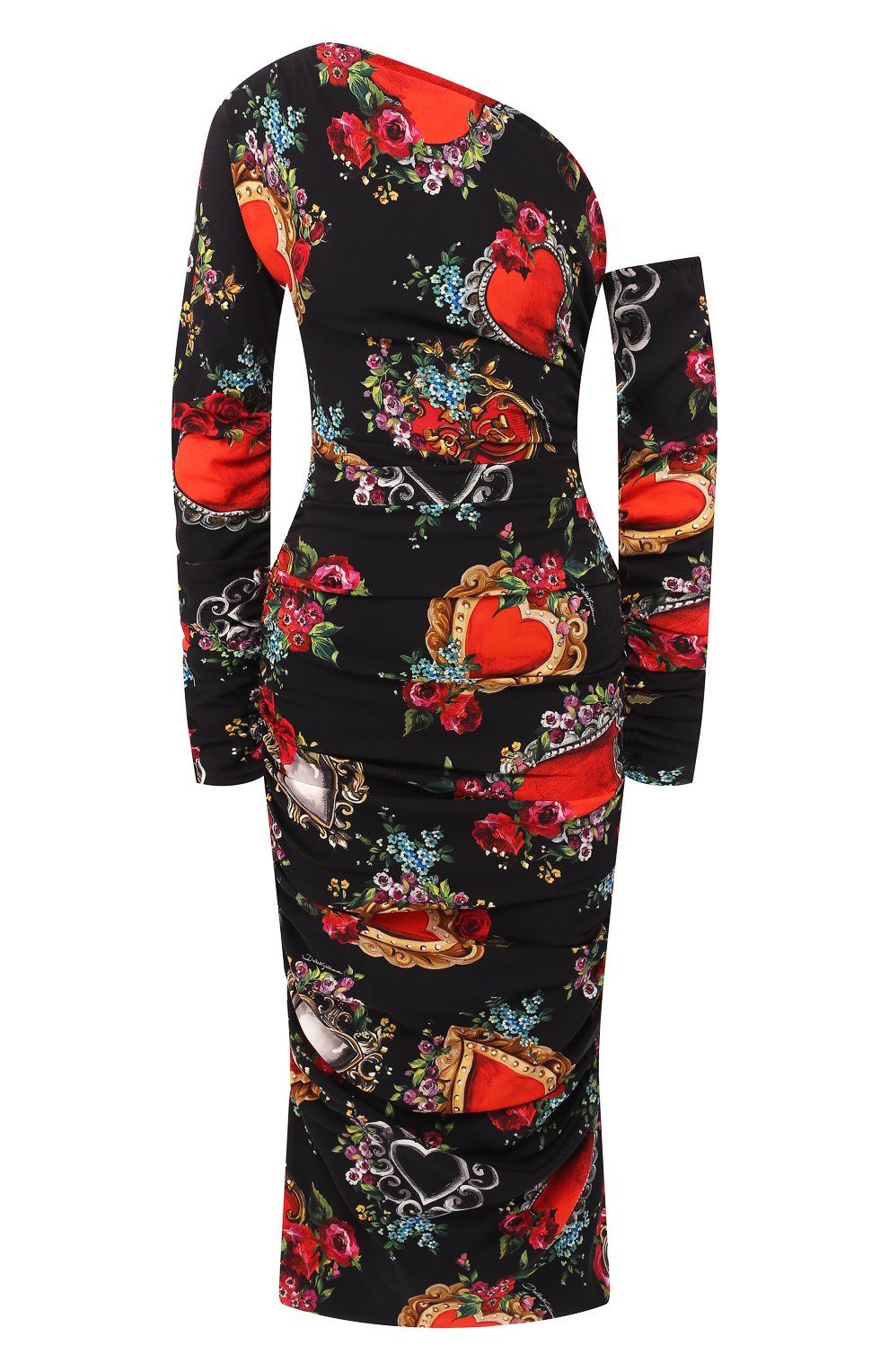 Black Silk Women Dress