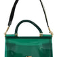 Sicily Bag in Lush Green with Gold Accents