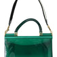 Sicily Bag in Lush Green with Gold Accents