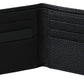 Elegant Black Leather Bifold Wallet