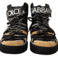 Elegant Leather High Top Sneakers