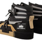 Elegant Leather High Top Sneakers