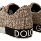 Elegant Beige Low Top Casual Sneakers