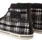 Elegant Check High Top Sneakers