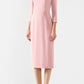 Pink Viscose Women Dress