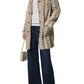 Gray Cotton Women Jacket
