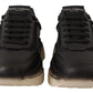 Elegant Daymaster Casual Sneakers in Black