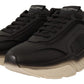 Elegant Daymaster Casual Sneakers in Black