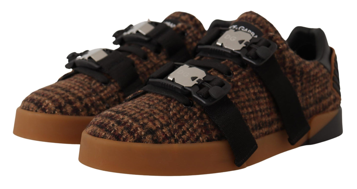 Chic Wool Blend Low Top Sneakers