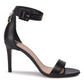 "Black Calfskin Women Sandal"