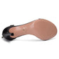 "Black Calfskin Women Sandal"