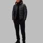 Black Nylon Men Jacket