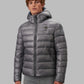 Gray Nylon Men Jacket